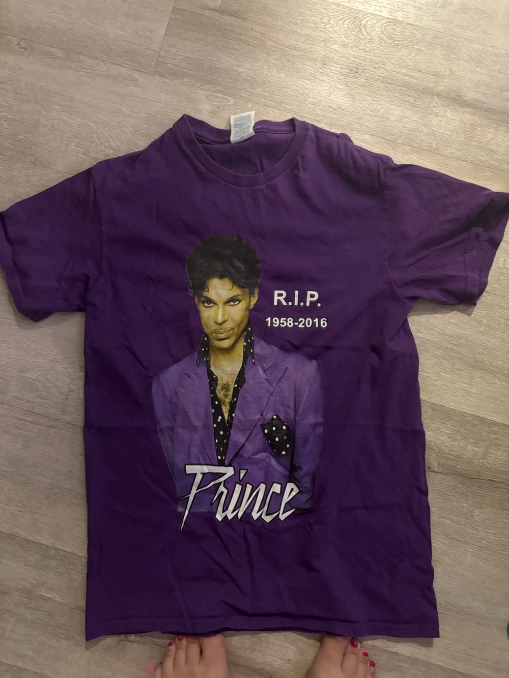 Delta Purple Prince Memorial Short Sleeve Tee